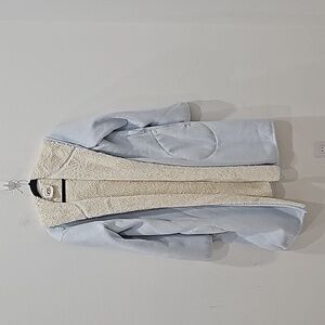 UGG Women's Robe S light blue with beige soft lining Size S